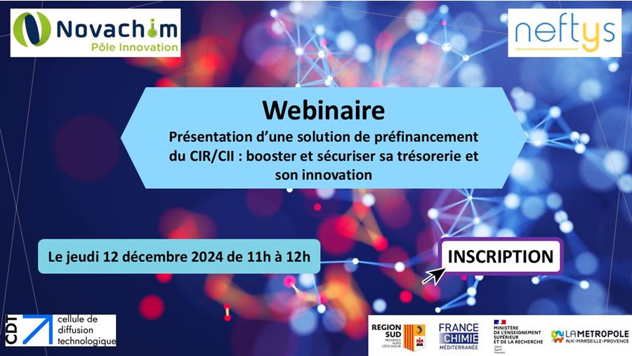 [WEBINAIRE] Présentation d'une solution de préfinancement du CIR/CII